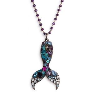 💎 Elegant Mermaid Tail Pendant Necklace